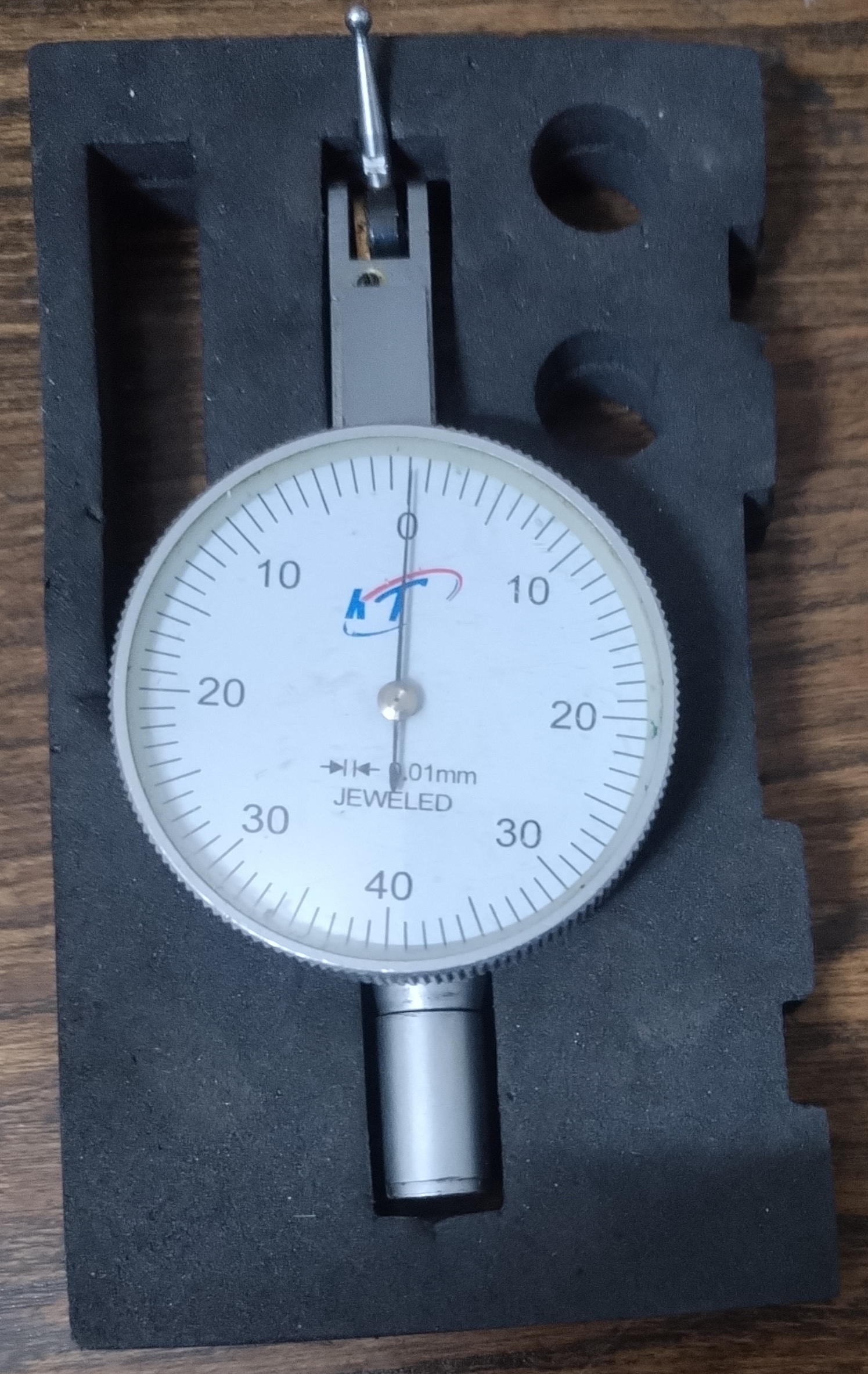 ساعت اندیکاتور عقربه ای 0.01 میلی متر ال جی کره اصلی مدل KT123 در حد نو