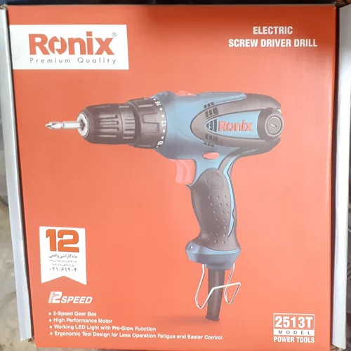 دریل و پیچ گوشتی برقی ترکمتر دار رونیکس مدل RONIX 2513T