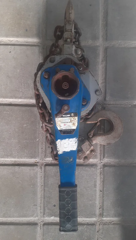 پولیفت جیم پلاک تیفور زنجیری ۳ تن گریپتون انگلیس مدل GRIPTON ۳TON استوک