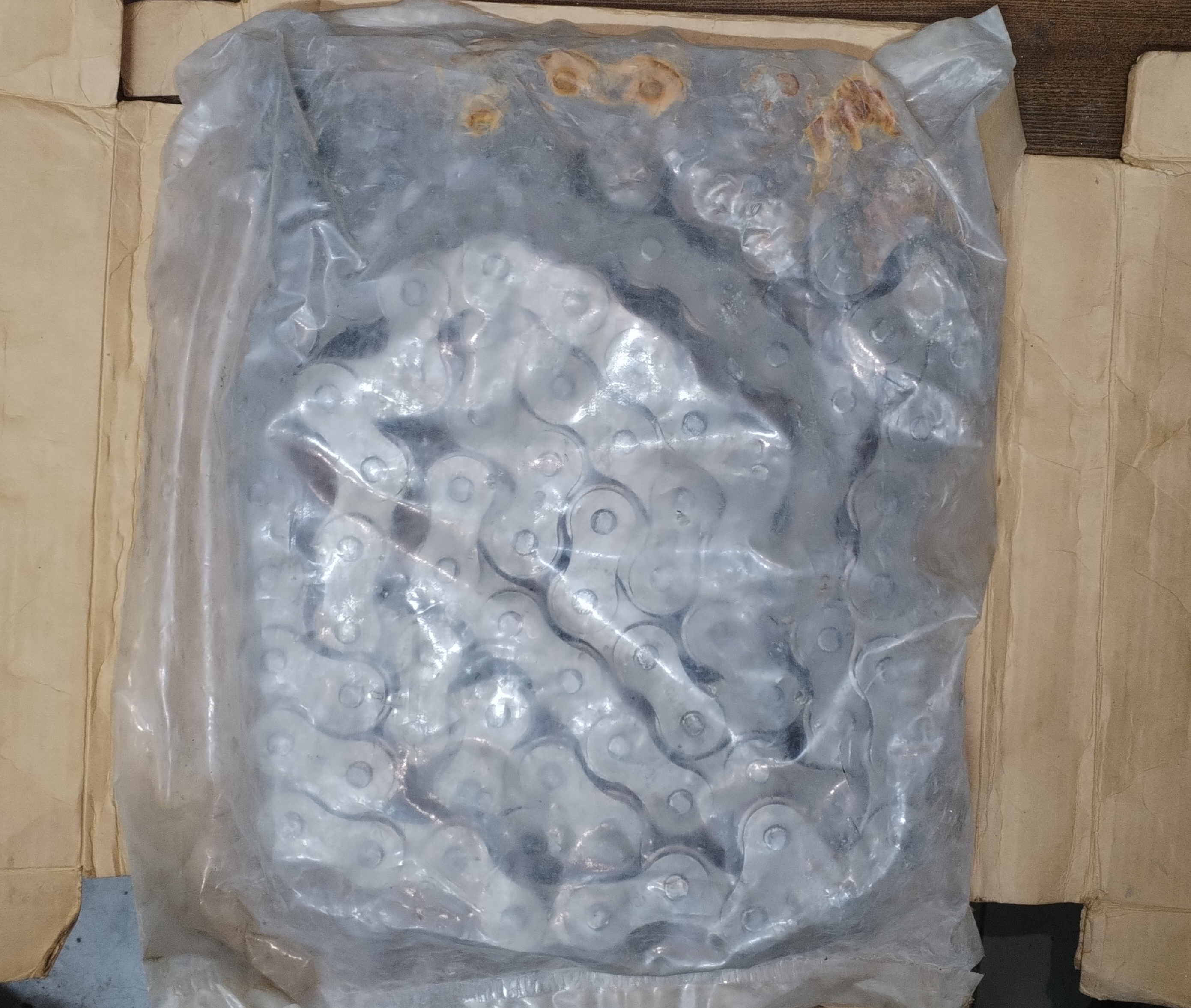 زنجیر صنعتی سایز شماره 100 تک ردیفه(تک ریل) 3 متری ASN آمریکا اصلی مدل ASN 10FEET