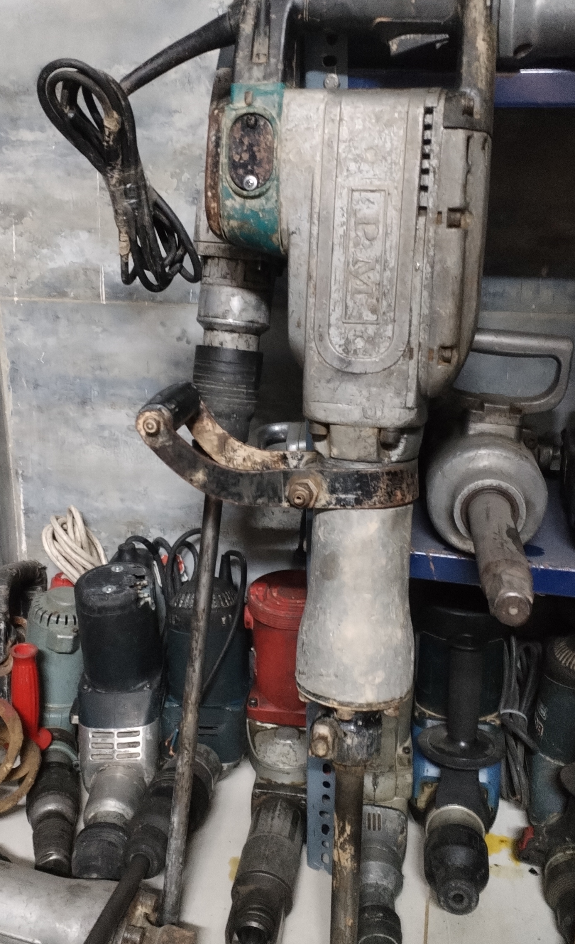 چکش تخریب 16 کیلوگرمی گیریسی پی ام(آنکور) همراه قلم مدل PM B-1304 استوک