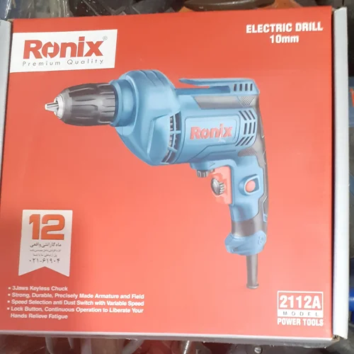 دریل ۱۰ میلیمتری اتوماتیک دیمر دار رونیکس مدل RONIX 2112A