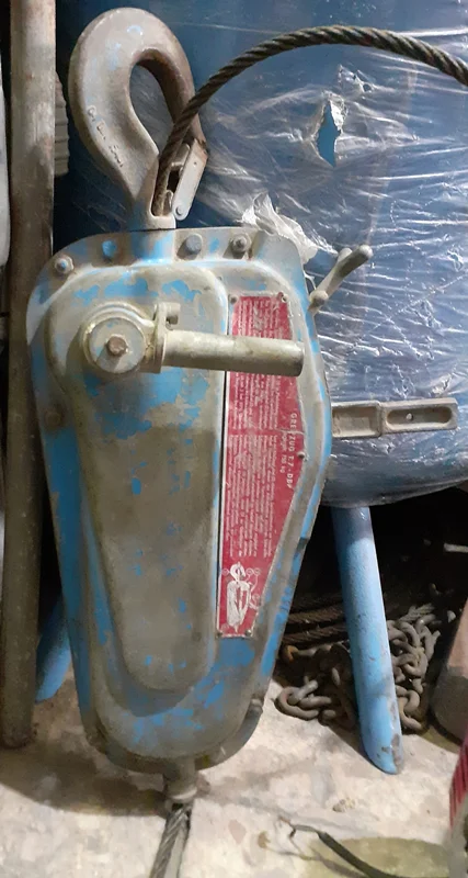 تیفور ۱ تن سیم بکسلی agkraft آلمان اصلی مدل T7-DBP استوک