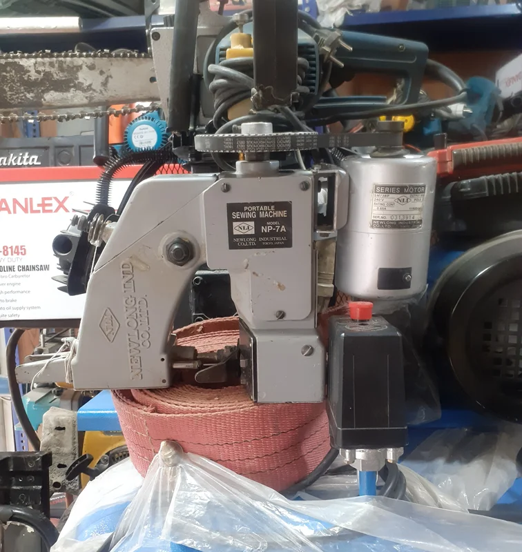 چرخ سرکیسه دوز(گونی دوز)نیولانگ ژاپن اصلی مدل NP-7A استوک