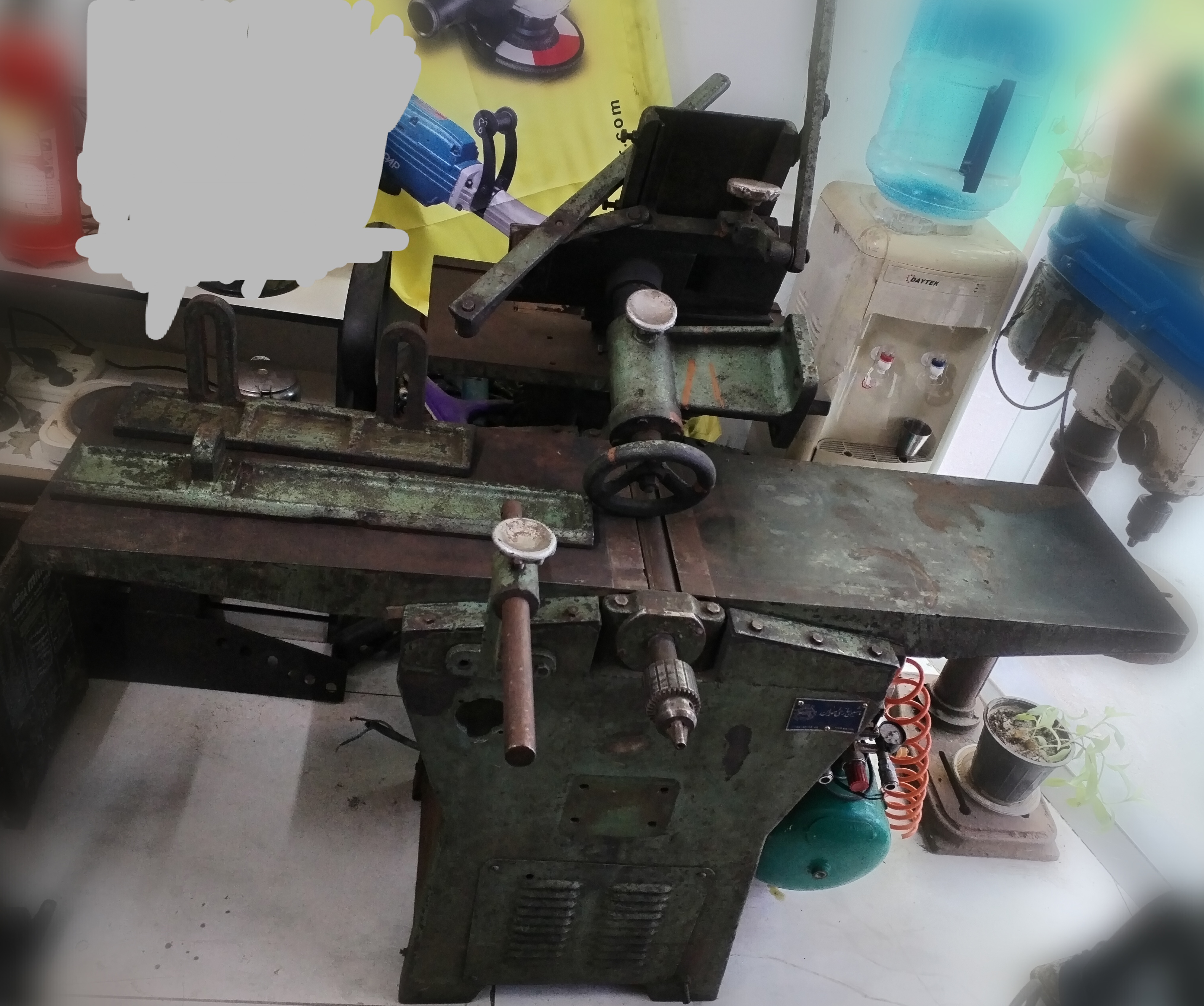 دستگاه 3 کاره تک فاز 30 سانتی احمدیان سری قدیم مدل SA-30-E استوک