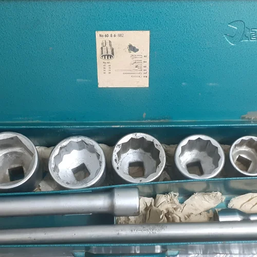 جعبه بکس "۱ اینچ ۱۲ پارچه اشتایویل آلمان اصلی مدل STAHLWILLE 859