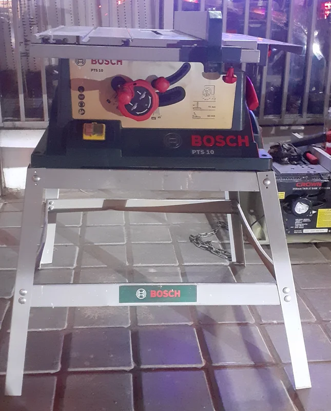 اره میزی 1400وات بوش آلمان اصلی همراه تیغه مدل BOSCH PTS 10 در حد نو