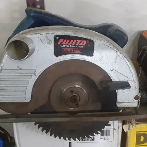 اره دیسکی گرد بر ۱۳۰۰ وات فوجیتا ژاپن اصلی مدل FUJITA FCS-1300 همراه تیغه استوک