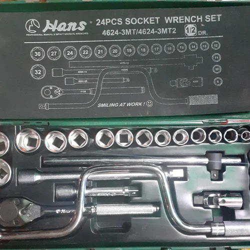 جعبه بکس "۱/۲ اینچ سری قدیم هنس تایوان اصلی مدل Hans 4624-3MT