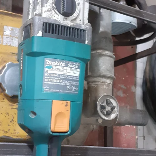 دریل سرکج گیربکسی ۲ دور تمام صنعتی دسته گردان ماکیتا ژاپن اصلی مدل Makita DA4031 استوک
