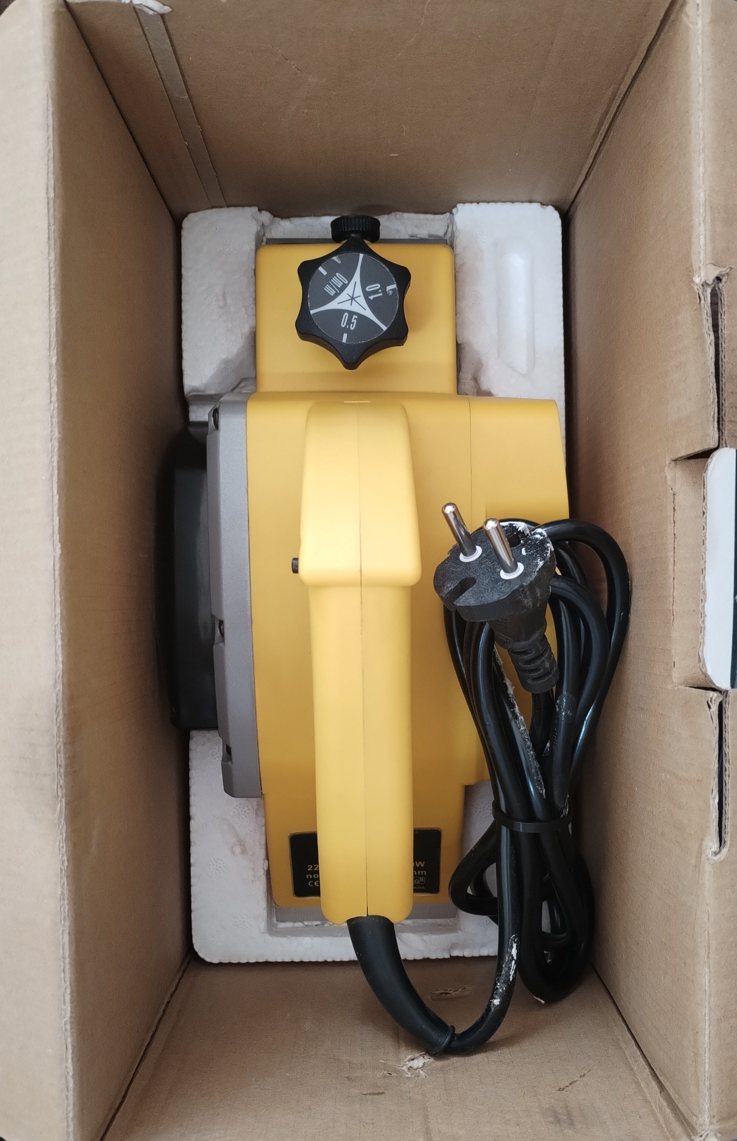 رنده برقی نجاری 600 وات 82 میلی متری آپ اسپریت مدل UPSPIRIT HK-EP001