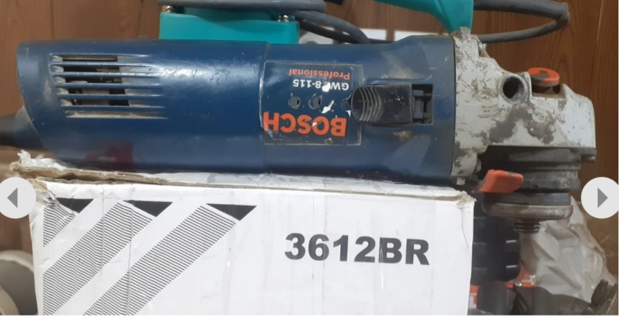 مینی فرز مینی سنگ 900 وات بوش آلمان اصلی مدل BOSCH GWS8-117 استوک